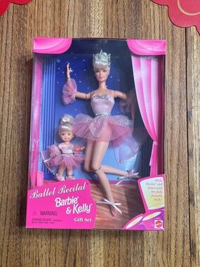 Barbie Ballet Recital Pink Doll Gift Set